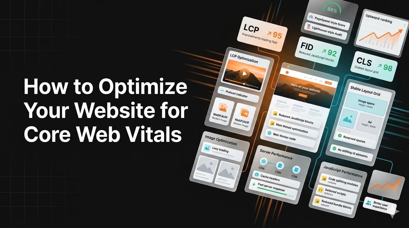 دليل Core Web Vitals