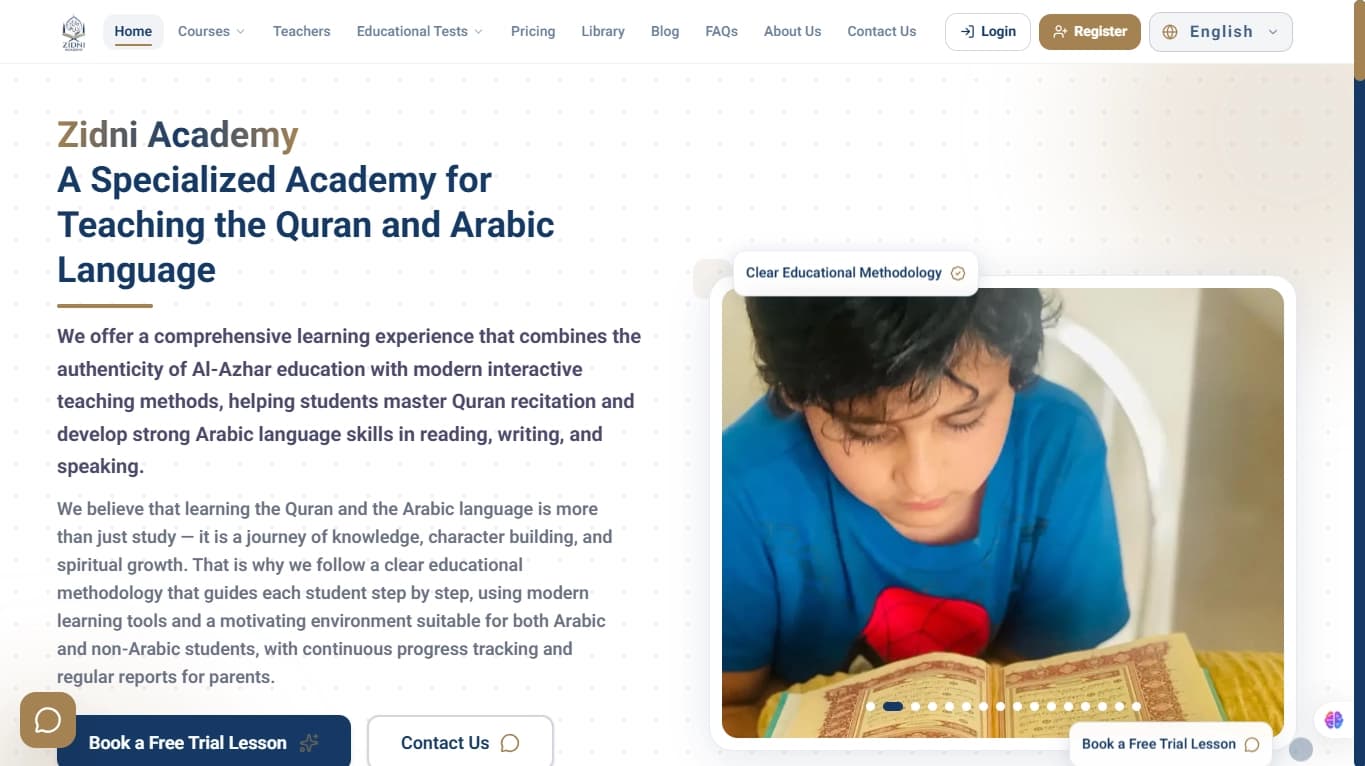 Zidni Academy Platform