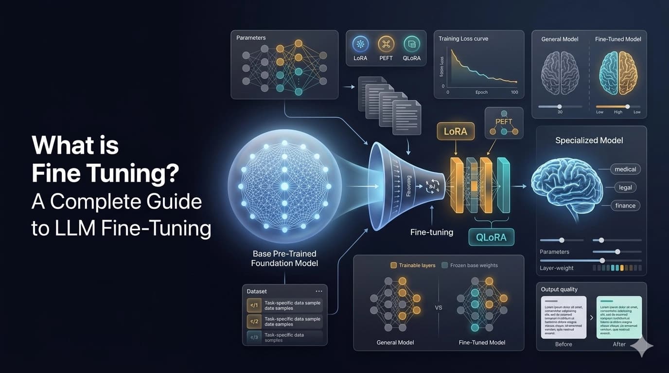 What is Fine Tuning? A complete guide to LLm Fine-Tuning